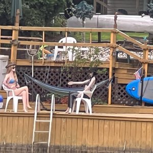 Mannequins on the Erie Canal
