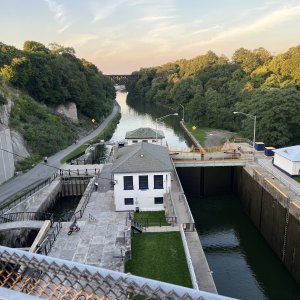Erie Canal east of Lockport