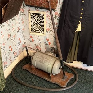 Old vacuum cleaner