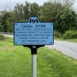 Old lock 56 canal store