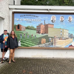 Hotchkiss Peppermint Oil Building Mural