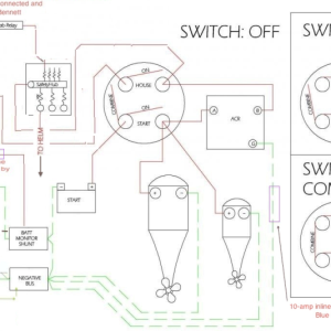 My electrical system 10-2013 AK Angler, annotated 5