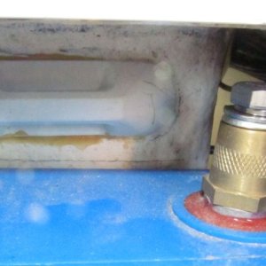 Weld Mount footman loop holds tie down strap - see note on previous photo.