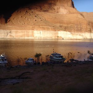 C-Dories parked in Explorer Canyon