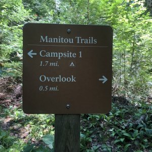 Media 'Manitou Island Trailhead' in album 'Manitou Fish Camp Dock'