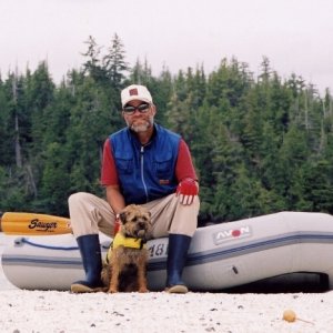 Scrappy and Richard at Fury Island