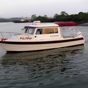 Pulinga maiden voyage from Diablo Spinning Club in Pacific side of the Panama Canal
