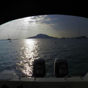 Taboguilla island of stern before coffe