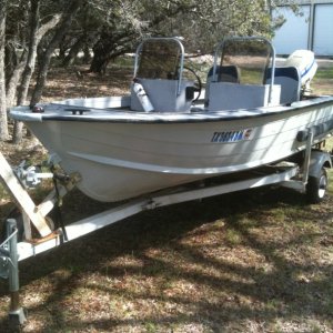 Media 'Lots of good times pulling kids on Tubes' in album 'Aluminum boat I rebuilt from the keel up'