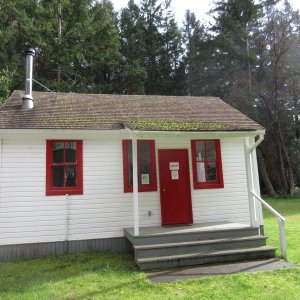 The third schoolhouse is now the public library