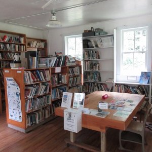 Inside the library