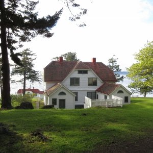 The residence for the light house keepers