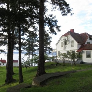 Media 'One last shot of the property before heading back' in album 'Entering Reid Harbor, Stuart Island on Saturday morning'