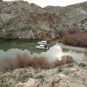 Lake Mohave $83 cove before heading for home Monday a.m.