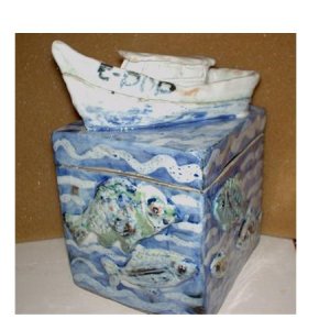 (C-Pup16 in Los Angeles) C-Pup Ceramics by Kimiko (1st try)