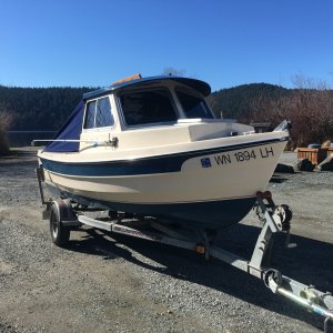 Lake Campbell on original trailer