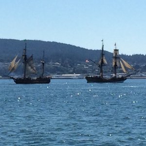 Naval Battle outside Cap Sante Marina