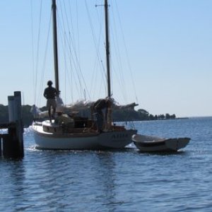 fuel dock at Coecles Harbor only sells diesel