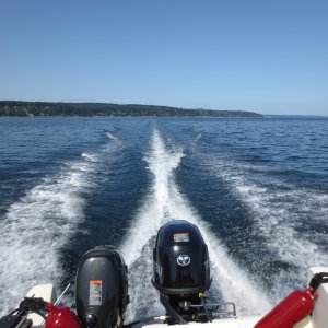Saratoga Passage. May 3, 2015