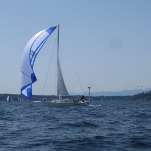 Sailboat near Kingston. May 3, 2015