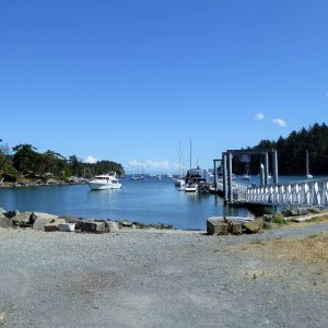 On shore in Fossil Bay, Sucia Island, June 13, 2015 Saturday afternoon.