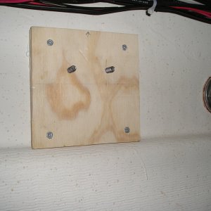 Mounting plate for Webasto mounting bracket