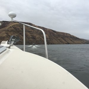 Heading down the river