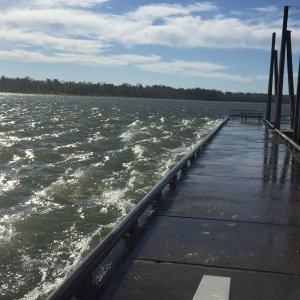 Port of Camas dock walkway to land