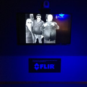 FLIR interactive display in Museum
