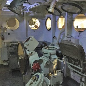 USS Knapp display, Bridge