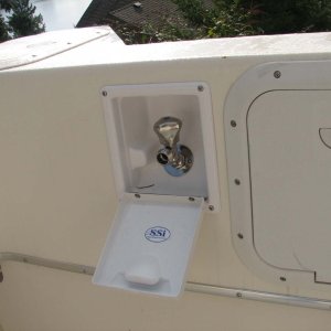 Wash down connection