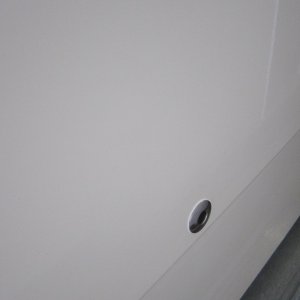 1 half inch through hull for propane locker drain