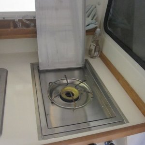 Media '14,000btu built in burner' in album 'Front propane locker'
