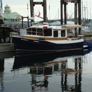 10 June - Another view of R-Matey at Naniamo