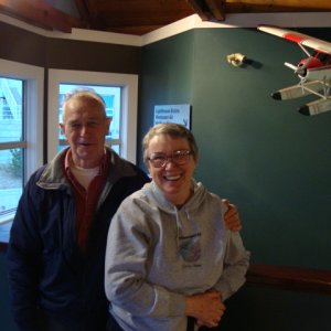 Media '10 June, Joe & Ruth 
(R-Matey)' in album '9 June R-Matey at BHam before departure to Canada'