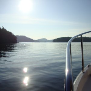 Media '12 June, A beautiful morning  in Canada.' in album '9 June R-Matey at BHam before departure to Canada'