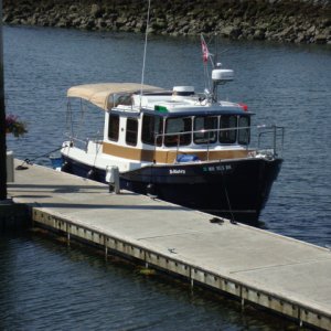 12 June, R-Matey arrives at Point Roberts, WA to clear customs