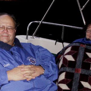 Jim and Laurie Martinson on Laurna Jo 11-22-08