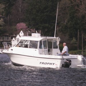 Garry Anderson at Tiller of Trophy