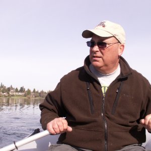Garry Anderson Rowing Dinghy 4-5-09
