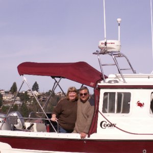 Pat and Patty in Cockpit