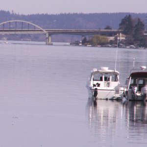 Trophy and Daydream - East High Rise of Lake Washington Floating Bridge