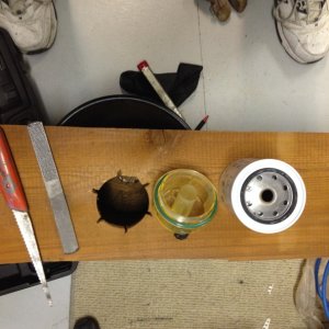 Racor filter holder
