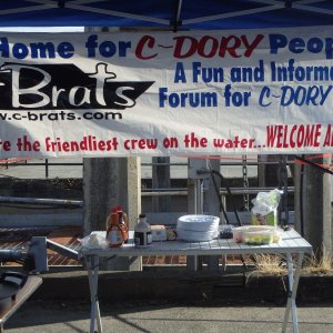 Thanks to Peter &Caryn for bringing the sign from Washington