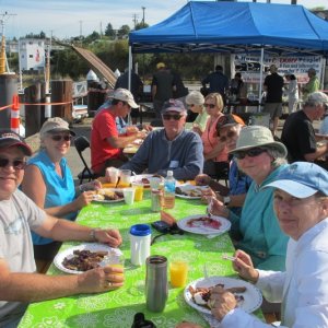 2nd table at potluck