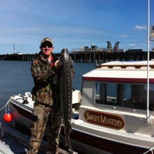 Media 'sturgon on the columbia.
we are definately not taking him again!' in album 'the day we brought her home'