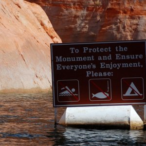 Entrance to Rainbow Bridge.