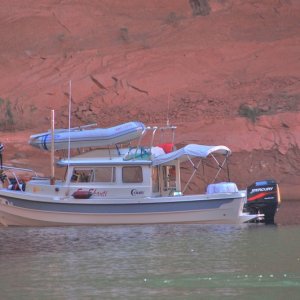 Sea Shanti loaded and rehearsing for Alaska trip.