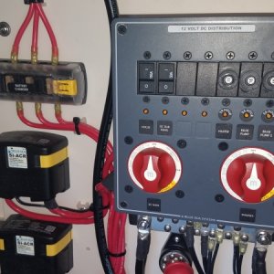 Main panel and charging.
