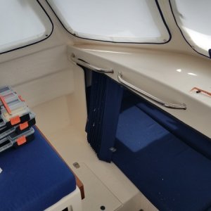 "Oh Crap" passenger bars installed successfully.